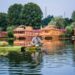 Houseboats in Dal Lake