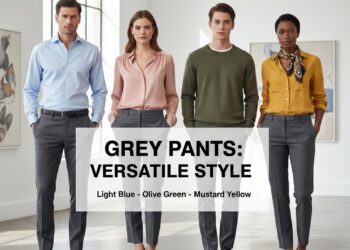 What Color Shirt Goes with Grey Pants