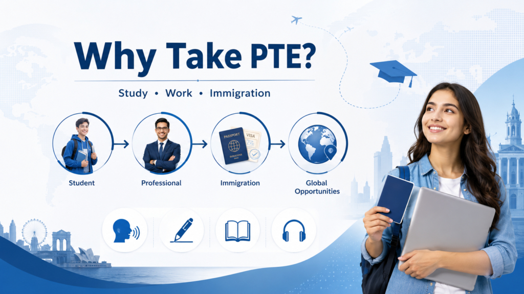 The PTE test is primarily designed for non-native English speakers. (Source: Chatgpt)