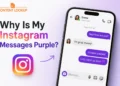 Instagram Messages Purple