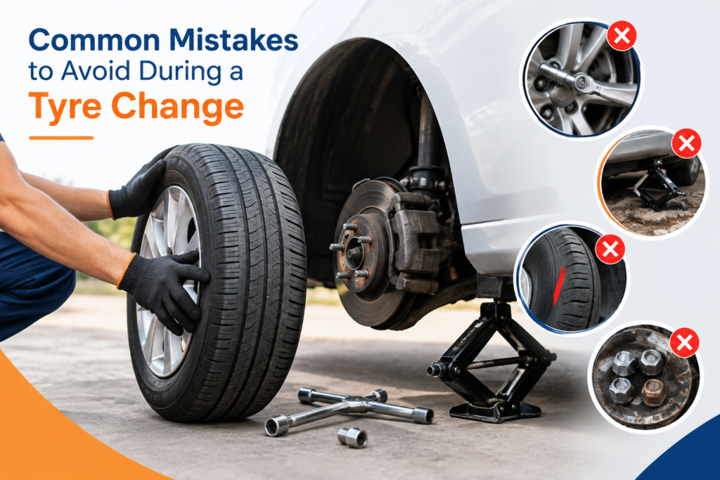 Common Mistakes to Avoid During a Tyre Change
